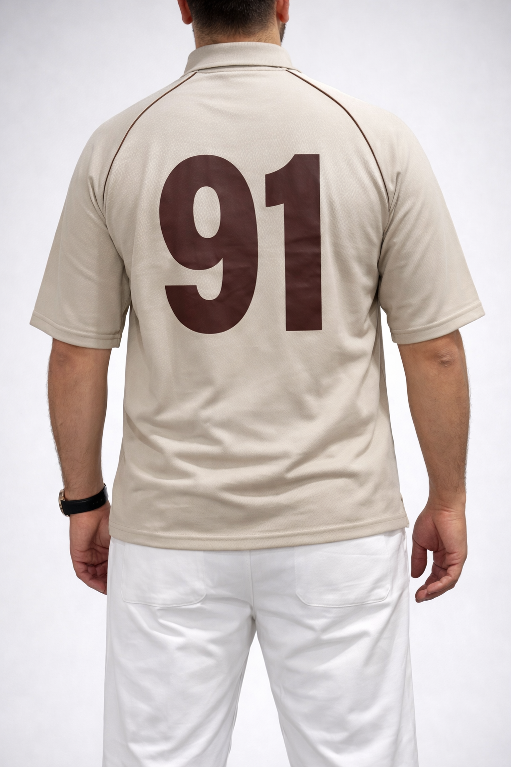 AIM VICTORY DROPSHOULDER POLO| BIEGE