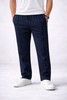 Casual Athletic Trousers for Men, Jogging Bottoms, Straight-Cut Pants, Navy
