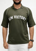 AIM VICTORY DROPSHOULDER POLO| OLIVE GREEN